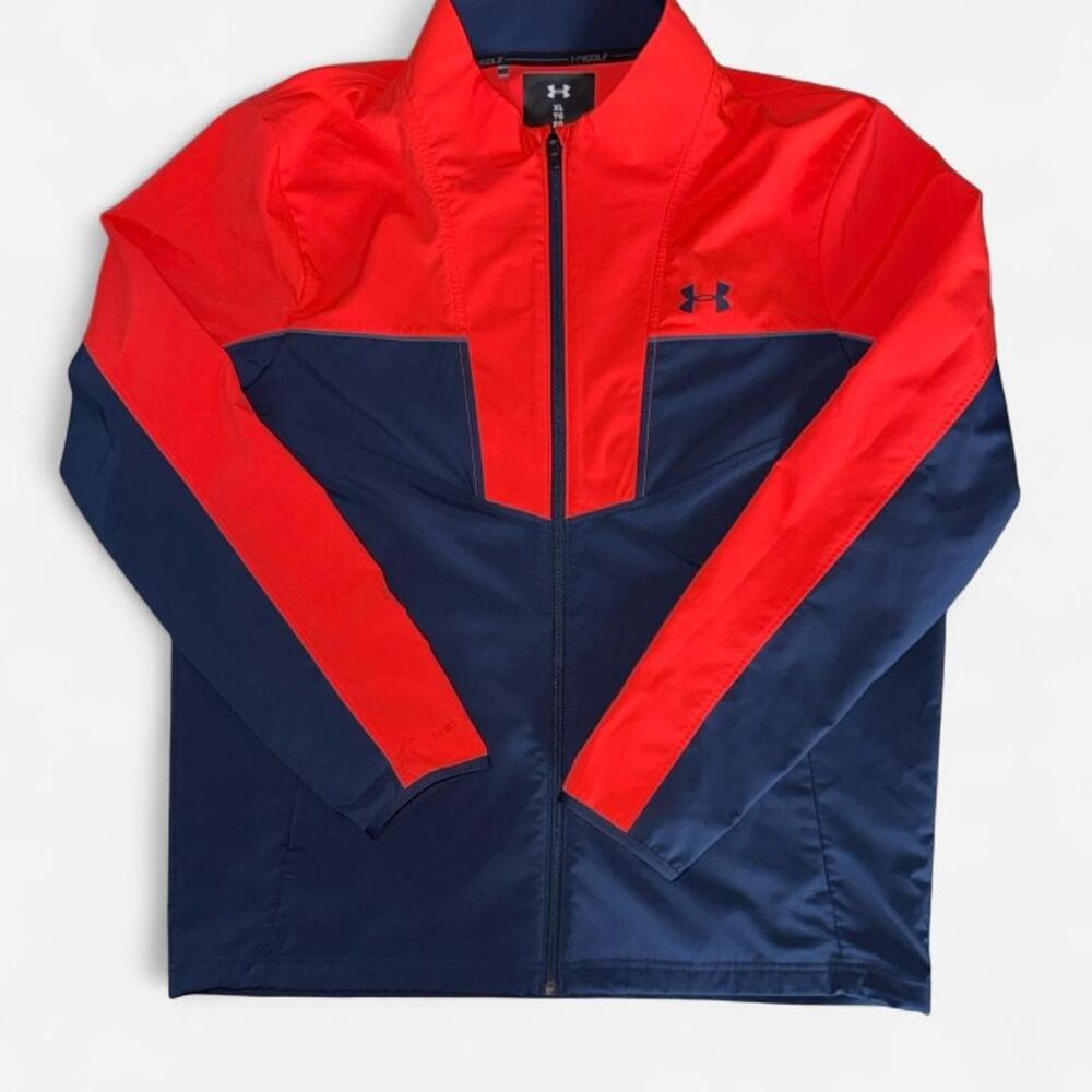 Under-armour Men's Navy and Pink Jacket
